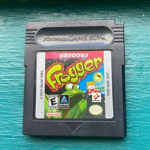 Game boy frogger game!